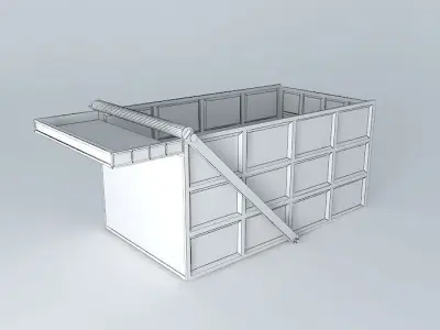 Coal Truck Bed Free 3D model