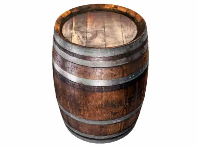Barrel 3D model