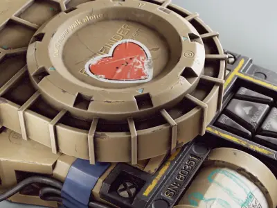 Navigator Pathfinder Low-poly 3D model