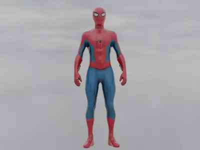 Spider-Man Brand New Day 3d Model  Low-poly 3D model