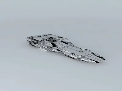 XSF Cassandra Frigate Constellation class Free 3D model