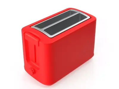 Toaster Low-poly 3D model