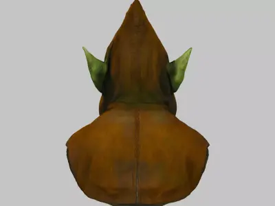 Goblin Enchanter Low-poly 3D model