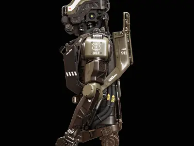 Polical Robot 3D model