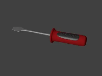 screwdriver 3D model 4