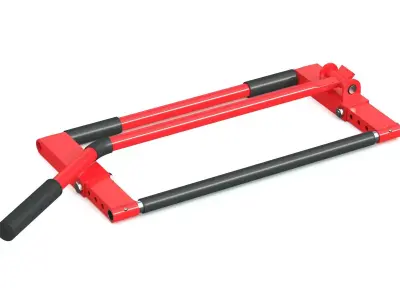 Garage Motorcycle Two Arm Centre Stand 3D model