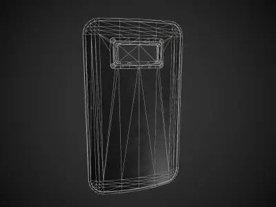 Riot Shield Low-poly 3D model buy