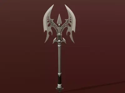 Axe 3D Model Low-poly 3D model buy