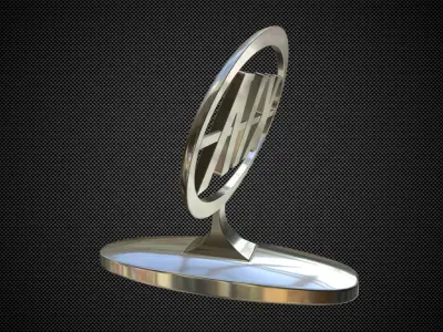kia logo 3D model from CGTrader