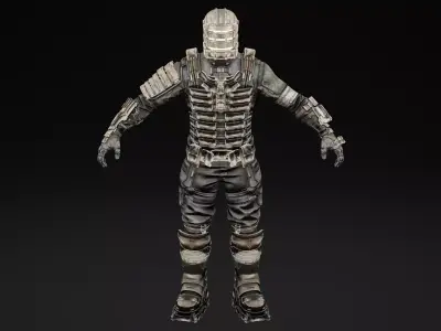 Isaac Clarke - Dead Space Character 3D model