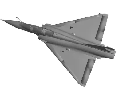 Mirage 2000D 3D model purchase