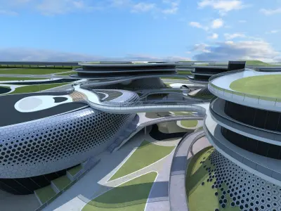 Shopping Mall 3D model buy