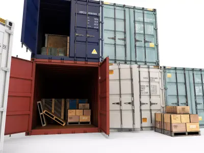 Standard Container 3D model