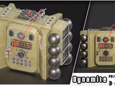 Dynamite 11 3D model