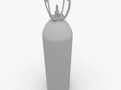 Helium Tank 3D model