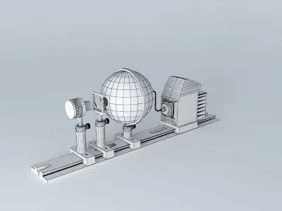 Filter Transmission Measurement Bench Free 3D model purchase