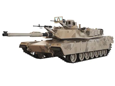 Tank Abrams M1A2 2016 3D model