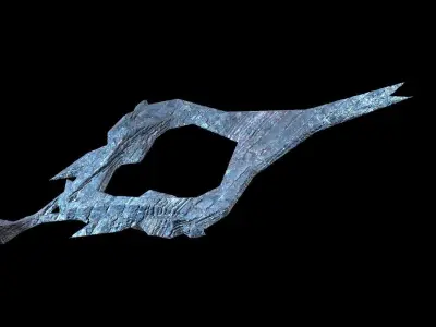 Ice Witch Blade part  3D model