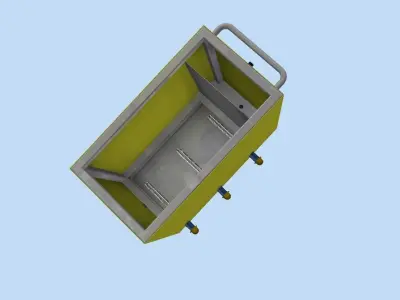 Heated level boiler 3D model