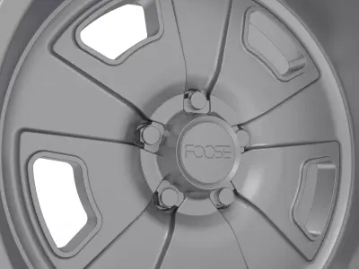 FOOSE FOUR42 WHEEL 3D PRINT MODEL  3D print model