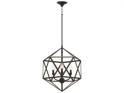 Industrial Pendant Light 3D model
