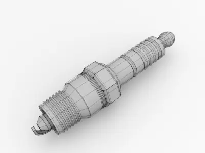 Spark Plug 3D model by firdz3d from CGTrader