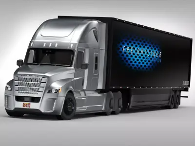 Freightliner Inspiration 3D model