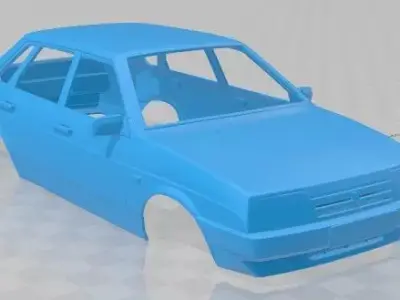 VAZ Lada 21099 1990 Printable Body Car 3D print model