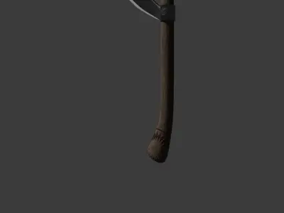 Axe XVII 3D model