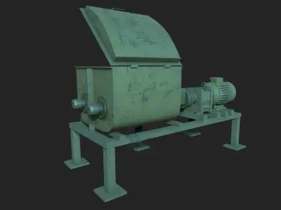Z Blade Mixer Low-poly 3D model