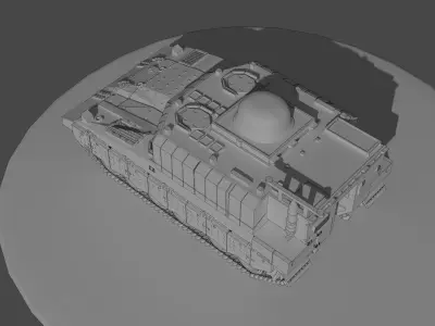 IDF Ofek Heavy APC 3D print model