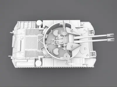 M42 Duster Scale model 3D print model