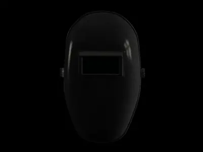 Welding Helmet Low-poly 3D model buy