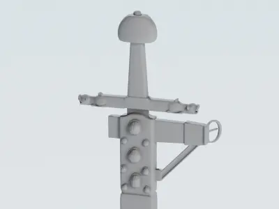 the sword of Louis XIV 3D model