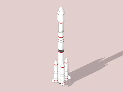 Rocket Free 3D model