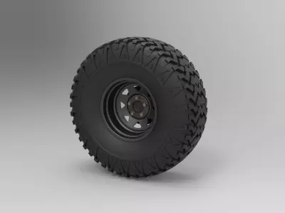 Offroad wheel 29 3D model