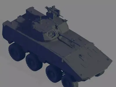VBCI-2 MCT30 3D model