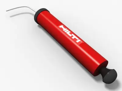 Pump pump tube with handle 3D model