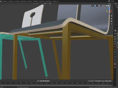 SIF 333 chair Free 3D model