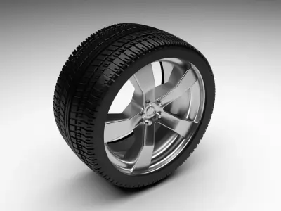Car Tire 3D model by erikyavrumyan - Polygon mesh