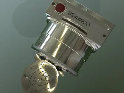 Compass Cameras 3D model