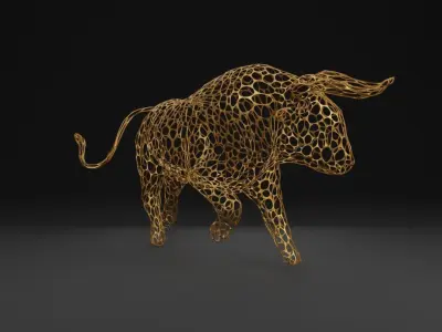 BullAbstract 3D model