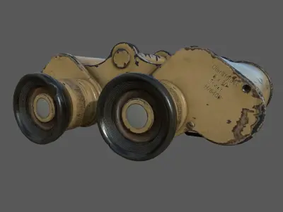 Binoculars 3D model 2