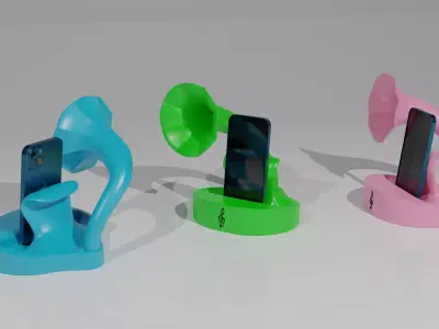Gramo Phone Amplifier 3D model