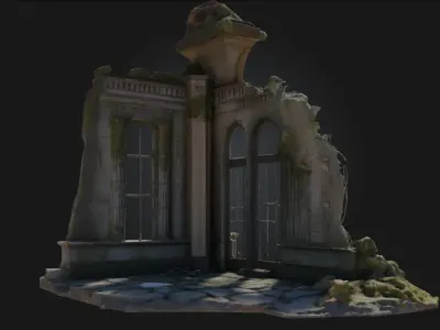 Ruins of Time  Echoes of Eternitys Decay 3D model