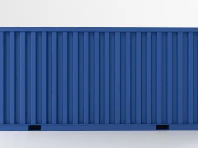 20ft Shipping Container  3D model purchase