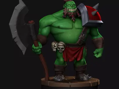 Duroc fanart   3D model