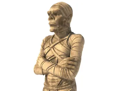 mummy Low-poly 3D model