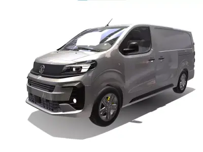 Vauxhall Vivaro Panel Van Pro 3D model