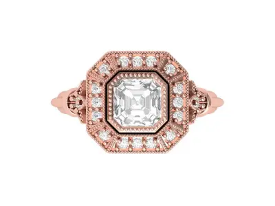 Wedding Ring  3D print model 439
